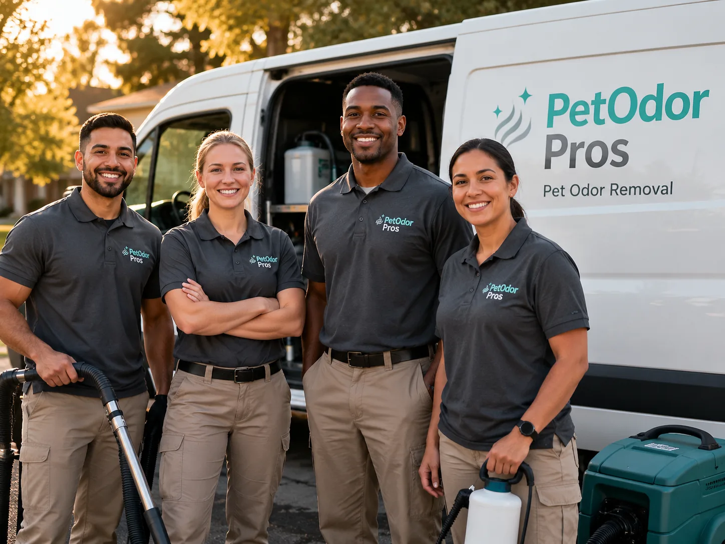 Pet Odor Removal team serving Eastpointe, MI